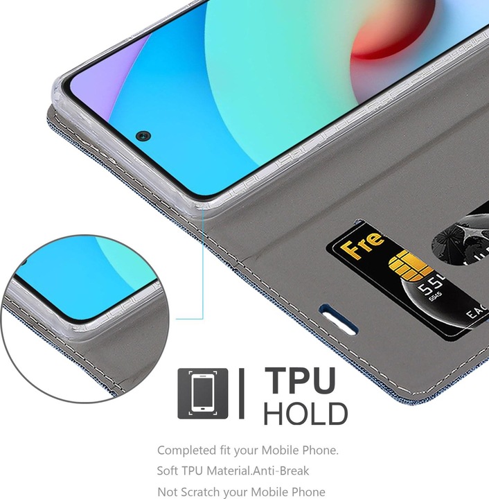 Actual product image Cadorabo Jeans Book Cover (Xiaomi Redmi 10)