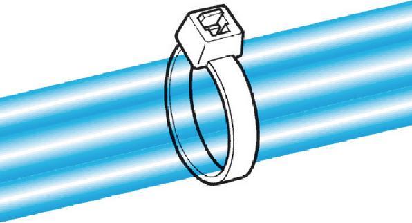 Produktbild HellermannTyton Kabelbinder grün T50R 200x4,6mm (Kunststoffkabelbinder, 200 mm, 100 Stk.)