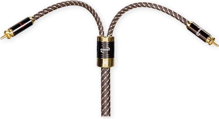 Actual product image Dynavox LineCinch cableStereo (1 m, Cinch)