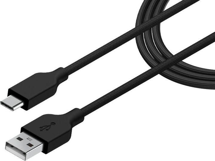 Produktbild Genius ACC-A2CC-3A USB-A zu USB-C 3A QC3.0 Ladekabel & Daten 1,5 m Schwarz (1.50 m, USB 2.0)