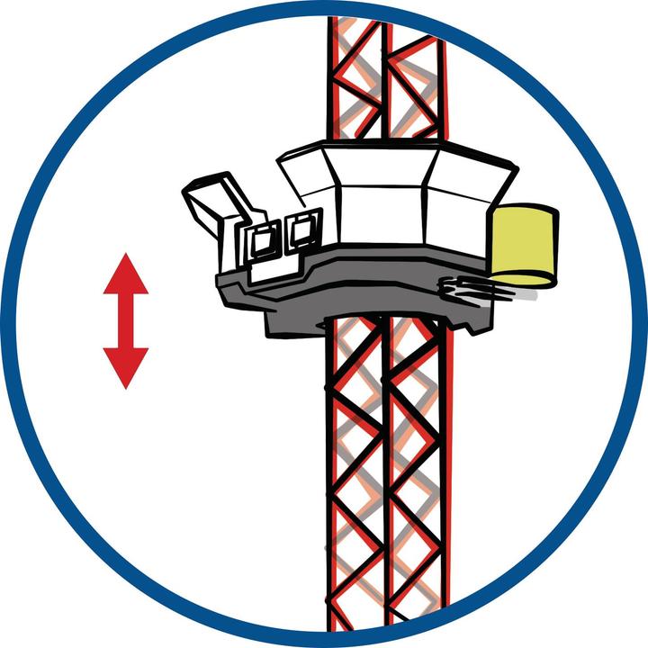 Actual product image Playmobil Mars rocket with launch pad (9488, Playmobil Space)