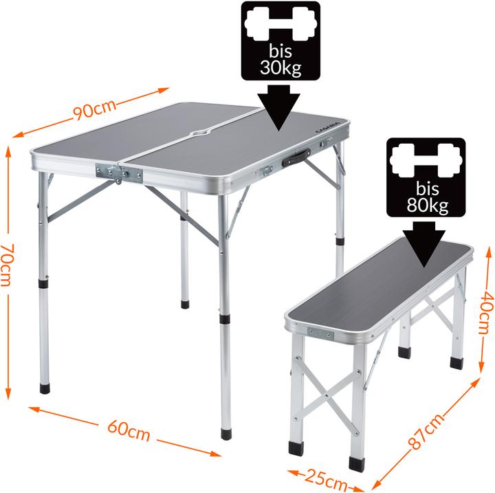 Produktbild Casaria Campingtisch