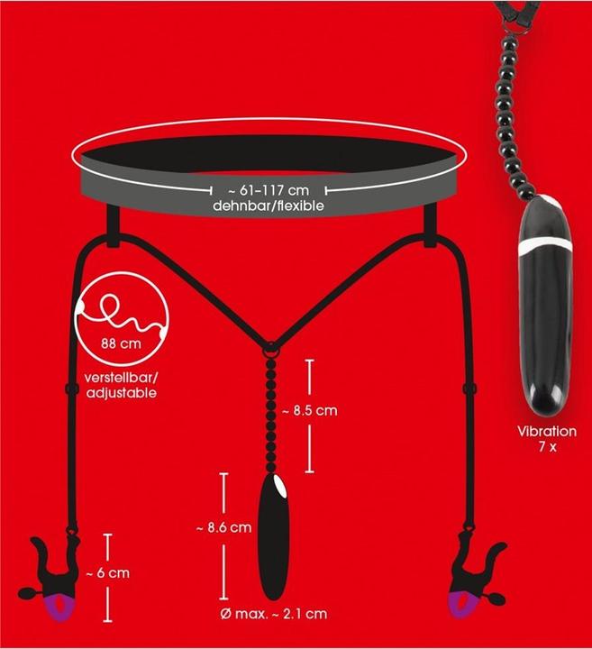 Produktbild Bad Kitty Spreader String With Vibrator