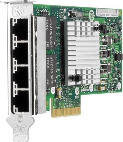 Produktbild HPE I350-T4 - Netwerkadapter - PCIe 2.0 x4 - Gigabit Ethernet x 4 - voor ProLiant DL325 Gen10, DL345 Gen (Mini PCI Express, PCIe)