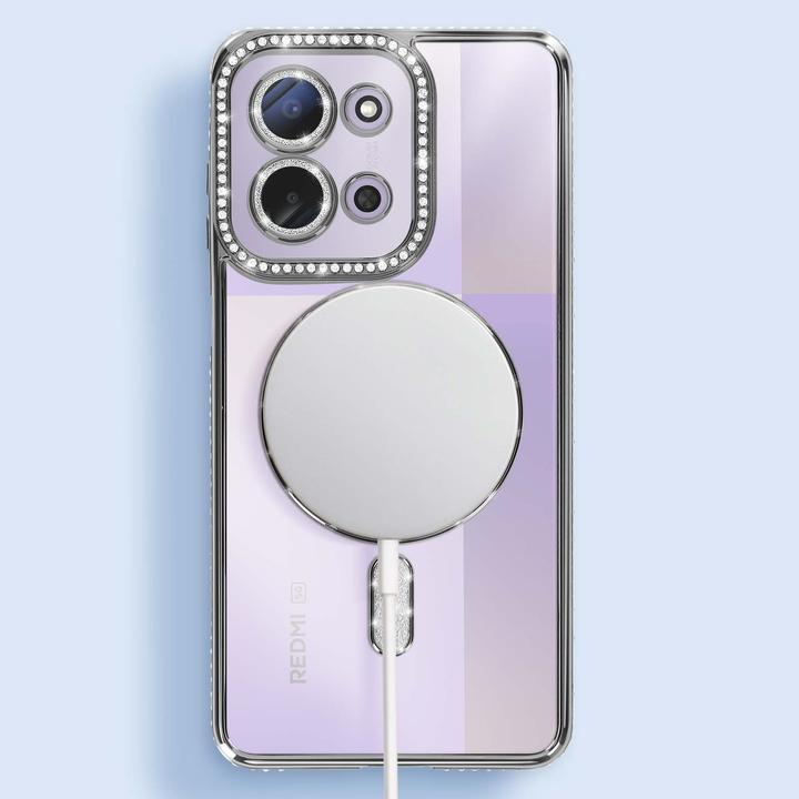Actual product image Avizar MagSafe Hülle Redmi 15C mit Strass (Xiaomi Redmi 15C)
