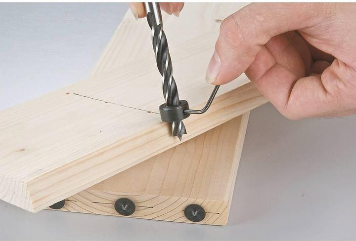 Produktbild kwb Holzbohrer/Dübel-Satz 10mm (10, 10 Millimeter, 10 mm)