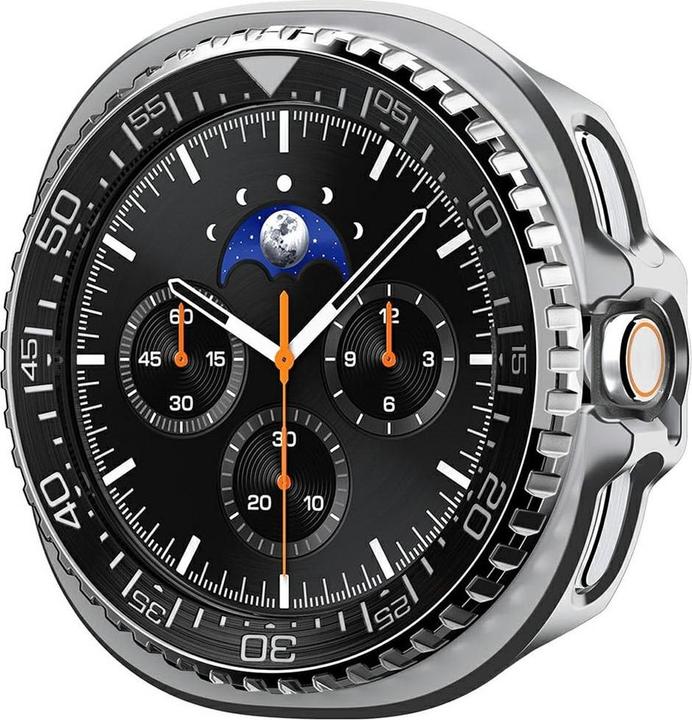 Actual product image Spigen Bezel Tune Pro Diver Samsung Galaxy Watch 8 Classic (46 Mm) Schwarz