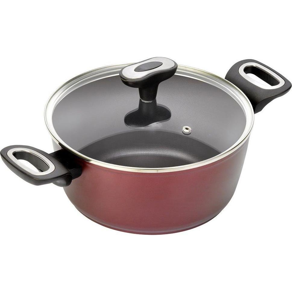 Jata CF922 22cm, Pfanne + Kochtopf, Rot
