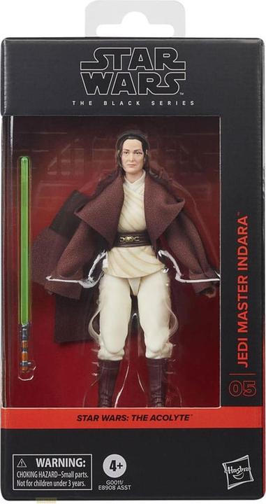 Actual product image Hasbro Star Wars: The Acolyte Black Series action figure Jedi Master Indara 15 cm