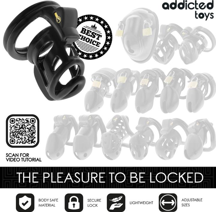 Produktbild Addicted toys LOCKED - GILDEN CAGE PENISKÃ„FIG 8,5 CM