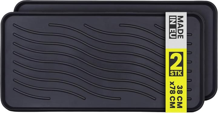 Bestlivings 2er-Set Schuhabtropfschalen (78 x 38 cm)