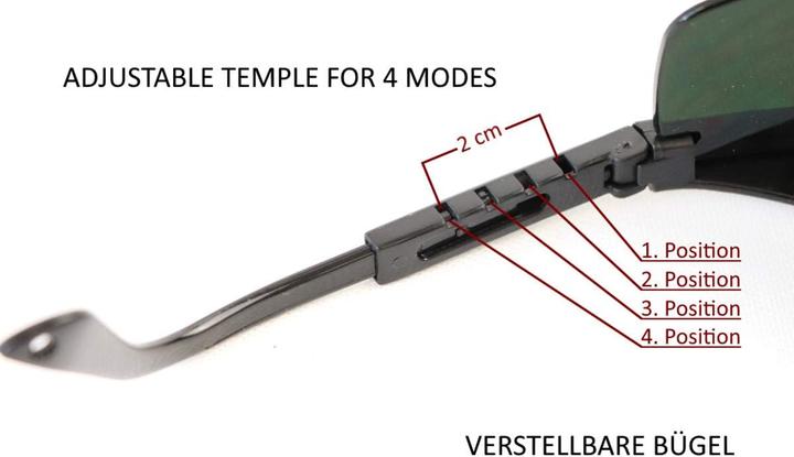 Actual product image Dogboss SafeLightPro F5 light protection goggles