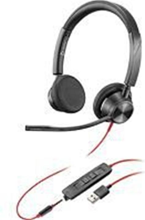 Actual product image Poly Blackwire 3320 USB-C headset (Cable, USB-C)