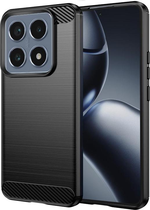 Produktbild Techsuit - Carbon Silicone - Xiaomi 14T Pro - Black (Xiaomi 14T Pro)