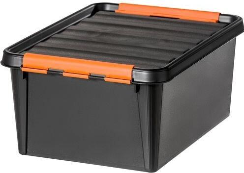 Schwarz, Orange