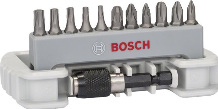Actual product image Bosch Professional Zubehör 11-piece screwdriver bit set including bit holder, PH, PZ, T, S, HEX, 25 mm (Hexagon socket TX M20, Hexagon socket TX M10, Hexagon socket TX M15, Hexagon socket TX M25, Cross Phillips PH M2, Cross Pozidriv PZ M2)