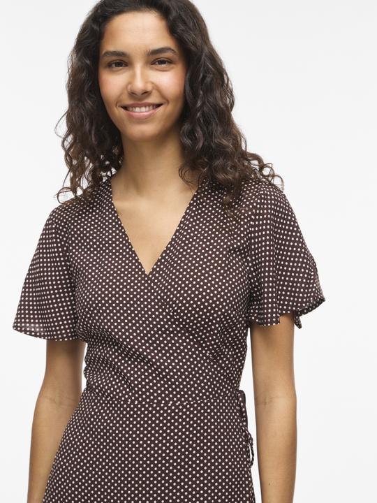 Image du produit Vila VIKALIA Kurzärmeliges Maxikleid (36)