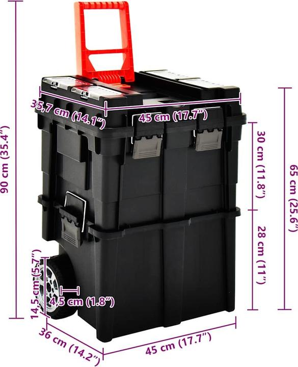Actual product image vidaXL Werkzeug-Organizer