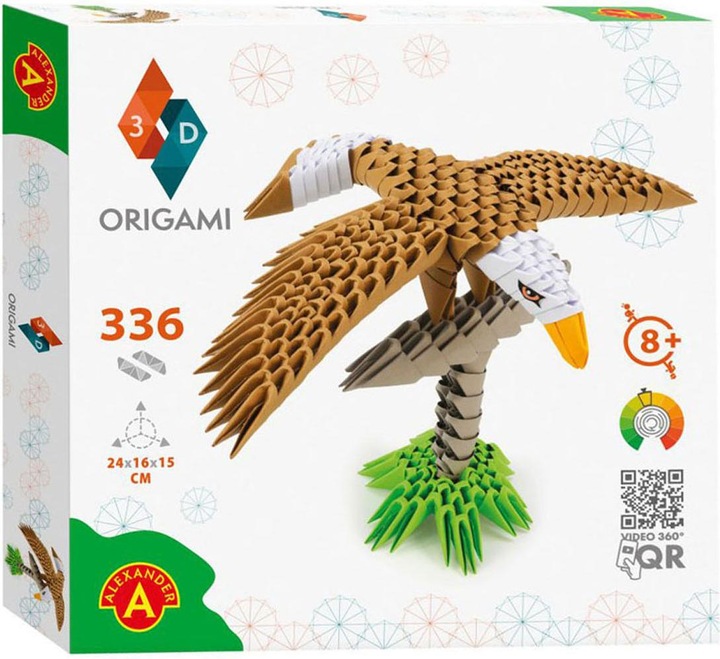 Produktbild Selecta Spielzeug ORIGAMI 3D - Adler, 336St.