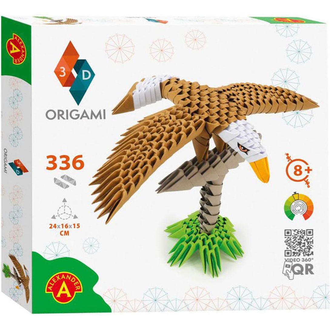 Thumbnail - Selecta Spielzeug ORIGAMI 3D - Adler, 336St.