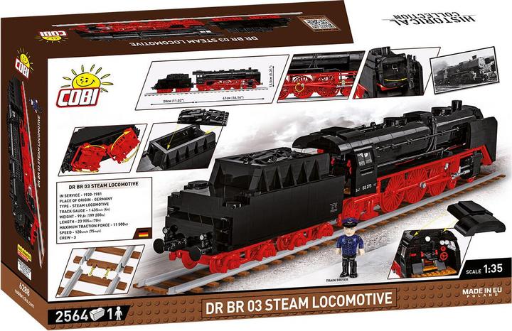 Actual product image Cobi Steam locomotive
