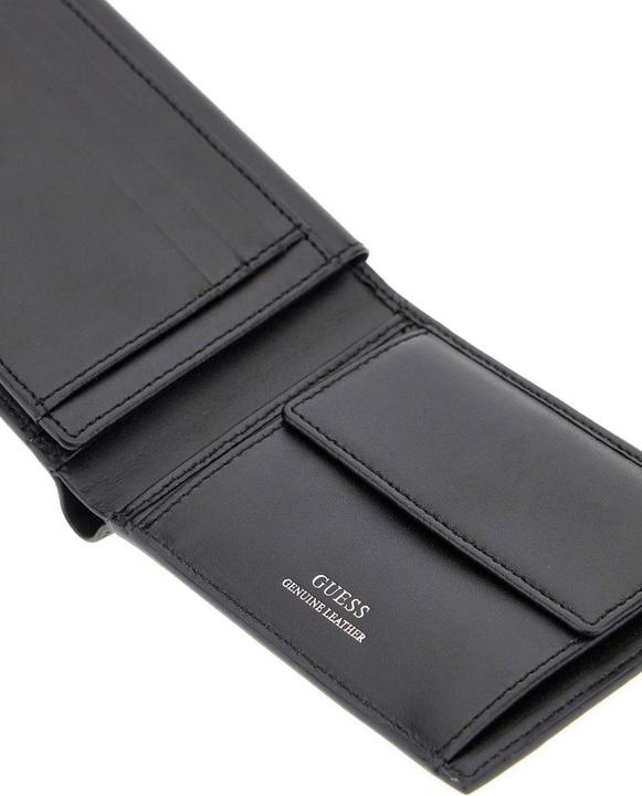 Actual product image Guess Barcellona Geldbörse RFID Schutz Leder 12 cm