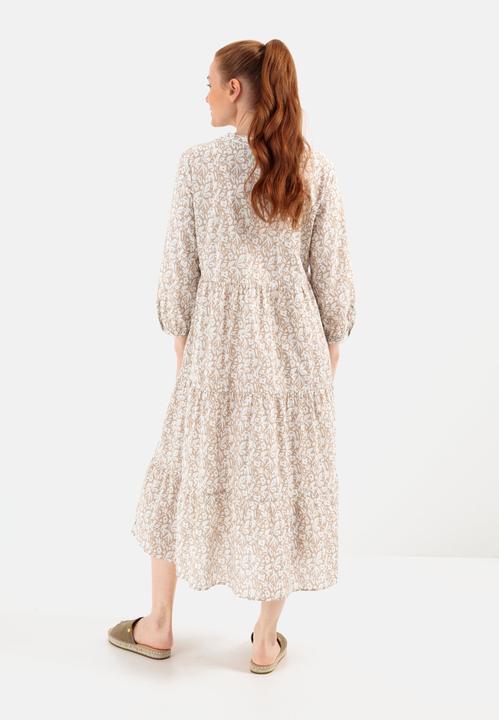 Image du produit Camel Active Robe étagée avec imprimé floral allover (L)