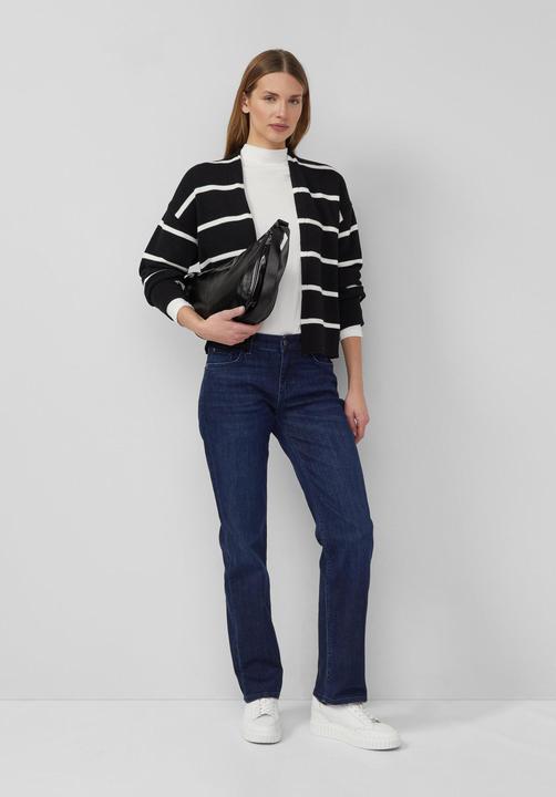 Produktbild s.Oliver Strickjacke Gestreifter Cardigan aus Baumwollmix (44)