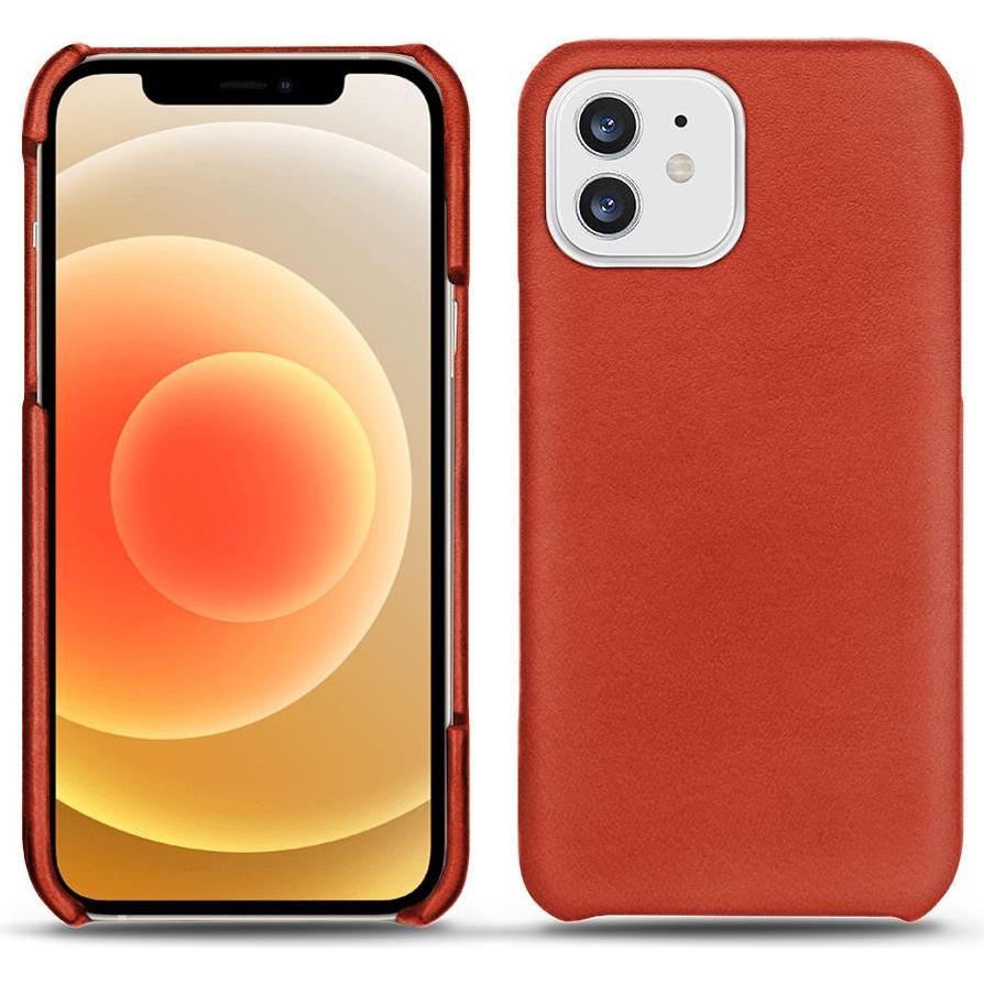 Thumbnail - Noreve Lederschutzhülle (Apple iPhone 12 mini), Smartphone Hülle, Orange