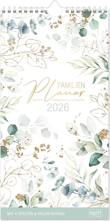 Familienplaner (16.5 x 32 cm, Harter Einband, Deutsch)