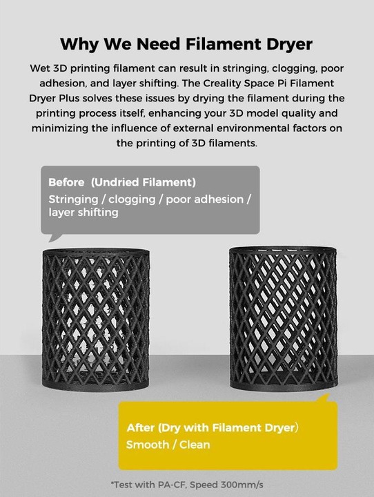 Actual product image Creality Space Dryer Pi (Accessories)