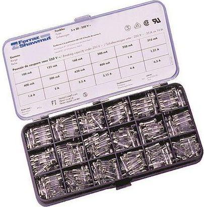Produktbild Mersen G-Sicherungssortiment Box (6.30 A)