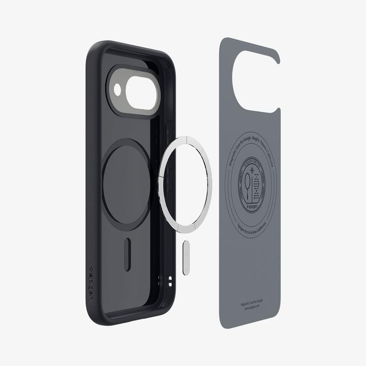 Actual product image Spigen Nano Pop (MagFit) Pixel 9a Case Black Sesame (Google Pixel 9a)