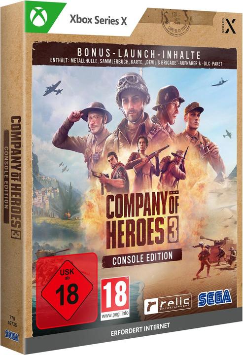 Produktbild Sega Company of Heroes 3 Launch Edition (Xbox Series X, DE)