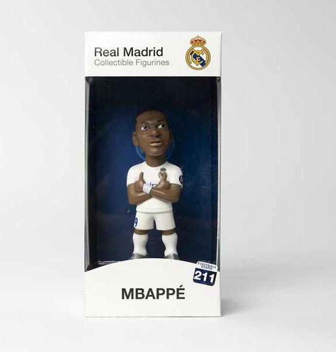 Immagine prodotto Minix Collection Real Madrid - Kylian Mbappé 12 cm (Football Stars 211) - Personaggio da collezione