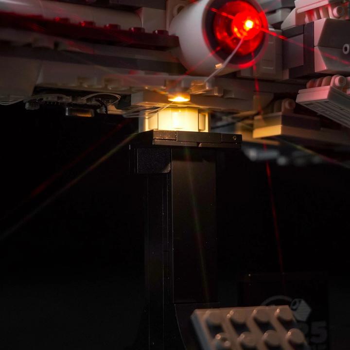 Actual product image BrickBling LED light set for LEGO Tantive IV (75376) incl. remote control