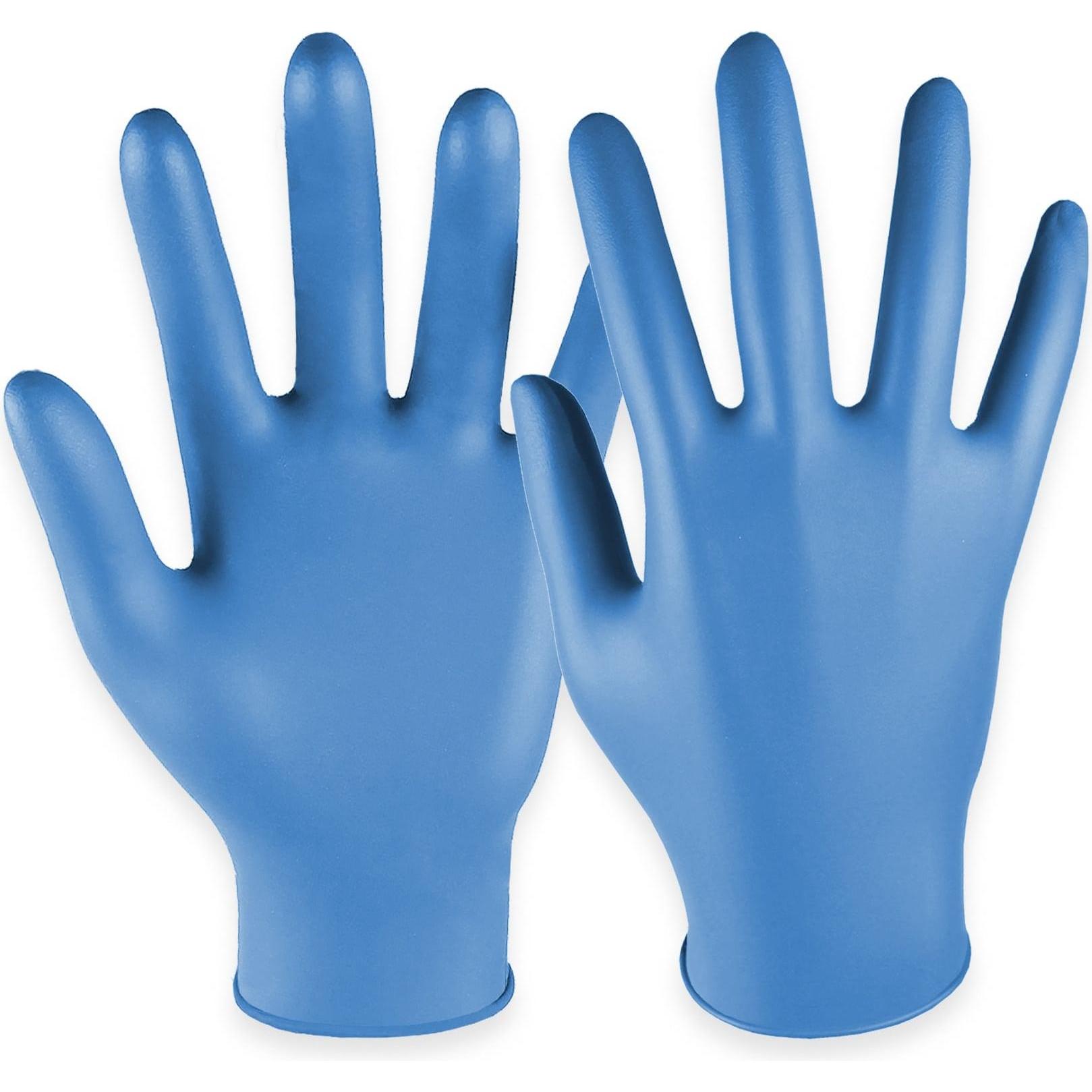 Hase Safety Gloves, Schutzhandschuhe, Einweghandschuhe aus Nitril, EN 374-1, EN 420 Grösse 8, 100 Stück (8)