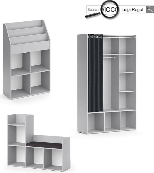 Produktbild Vicco Luigi (107.20 x 30.90 x 88.60 cm)