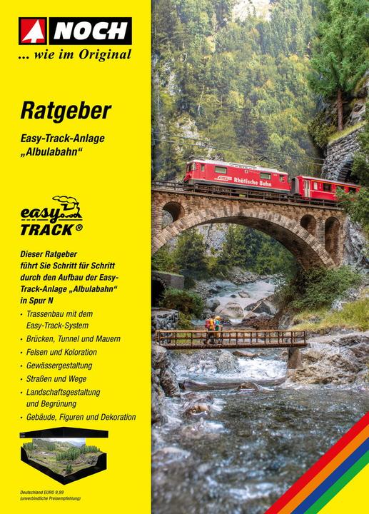 Actual product image Noch Easy-Track guide "The Albula railway in N gauge"