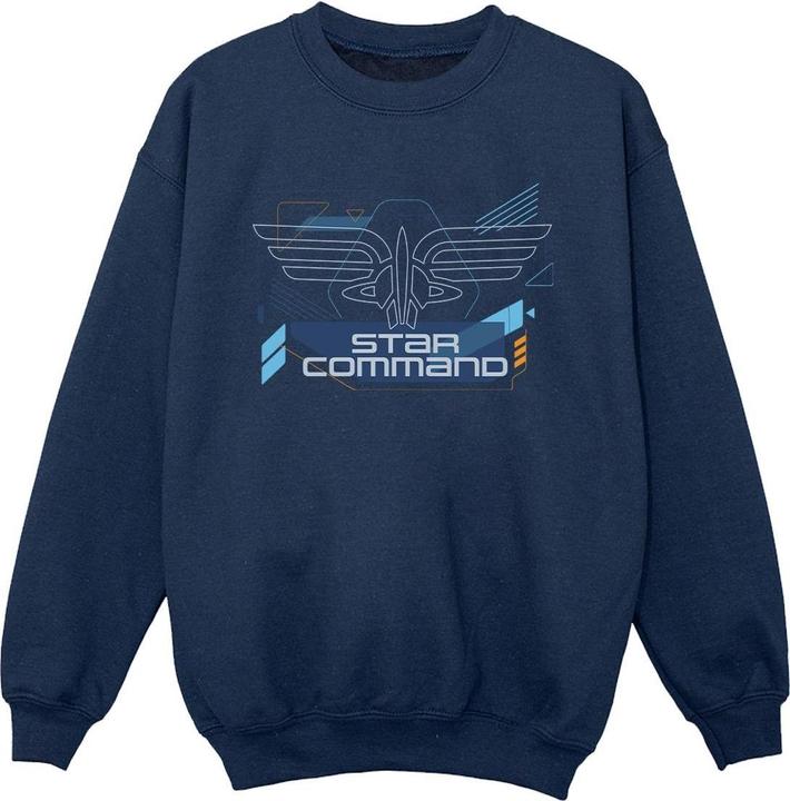 Actual product image Disney Boys Lightyear Star Command Icons Sweatshirt (116)