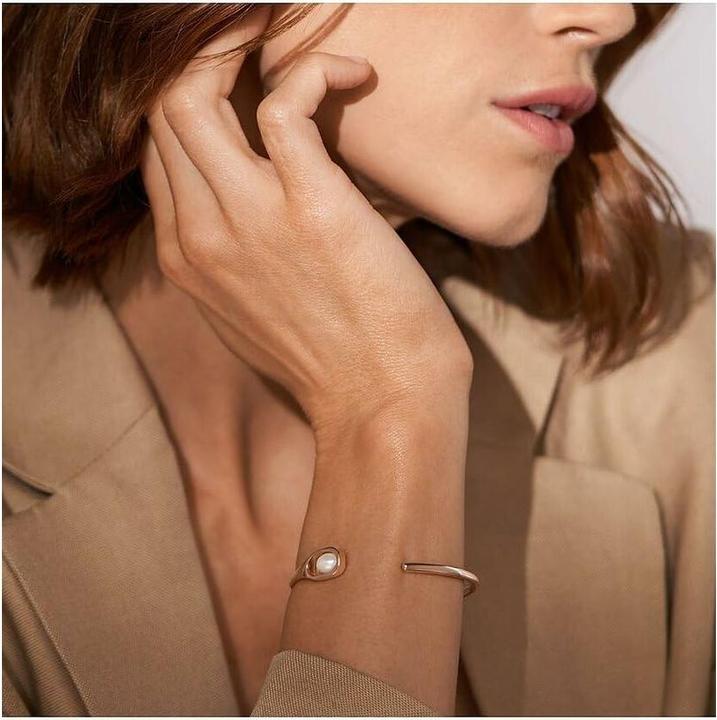 Actual product image Skagen Sea Lanterns Bangle (18 cm, Pearls, Stainless steel)