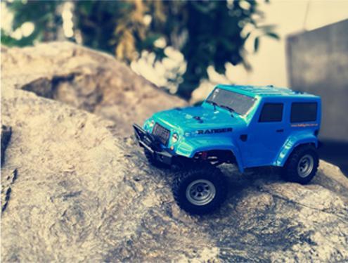 Actual product image Amewi Body AM24 Ranger blue 1:24