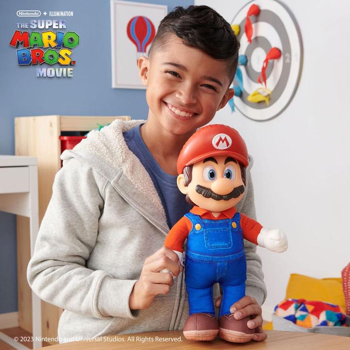 Actual product image Nintendo Super Mario Movie Roto Luigi (30 cm)