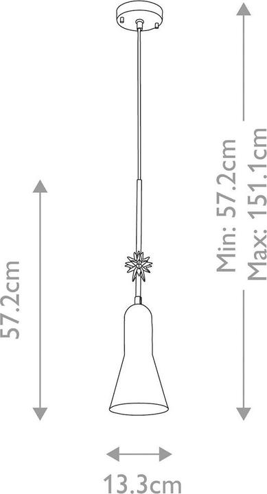 Produktbild Elstead Lighting Kleine Etoile Hängelampe (E27)