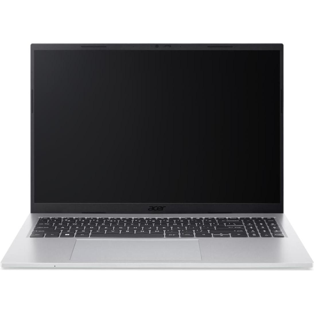 Acer Aspire Go 16 (16", 256 GB, 8 GB, Deutschland, Intel Core i3-1305U), Notebook, Silber