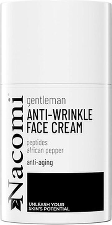 Nacomi Gentleman Anti-Wrinkle Face Cream With Peptides And African Pepper 50Ml (50 ml, 24h Creme)
