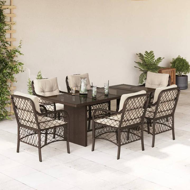 Image du produit vidaXL Garten Essgruppe (190 x 80 x 74 cm)