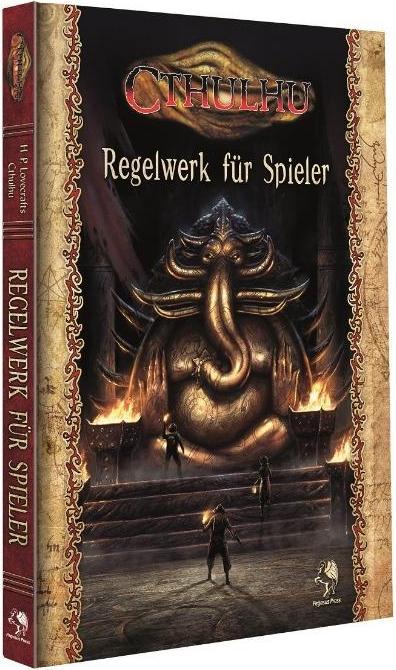 Actual product image Pegasus 40039G - Cthulhu: Regelwerk für Spieler, Hardcover, 3-6 Spieler, ab 14 Jahren (DE-Ausgabe) (German, Lynnua, Sandy/Herber, Keith/Willis, Petersen, 2019)