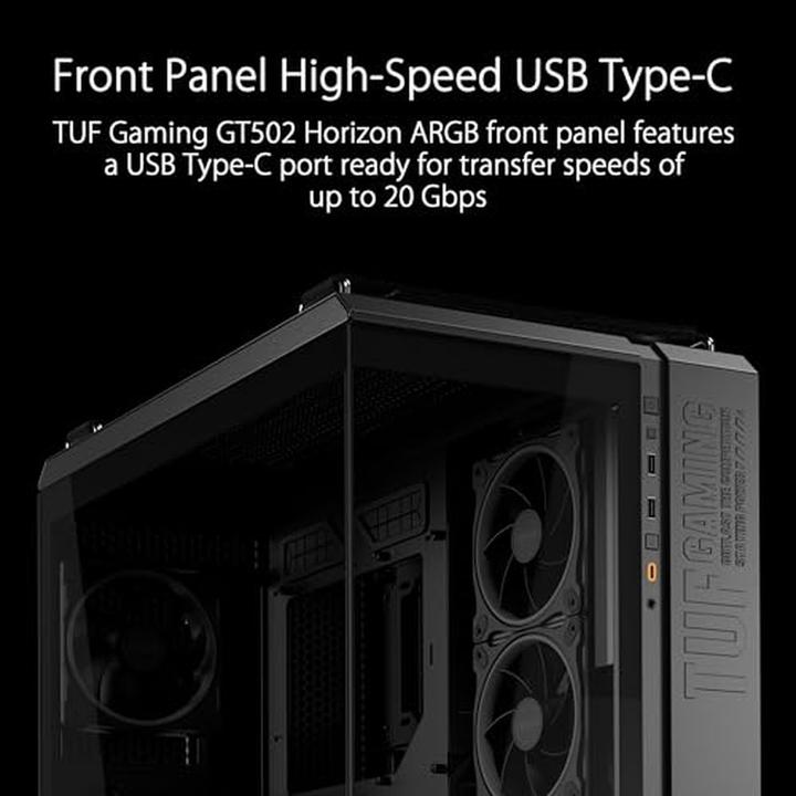 Image du produit ASUS TUF Gaming GT502 Horizon ARGB (ATX, mATX, Mini-ITX)