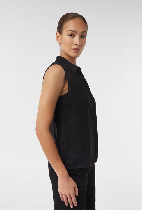 Immagine prodotto Comma Bluse Ärmellose Ramie-Bluse mit aufgesetzten Taschen (34)